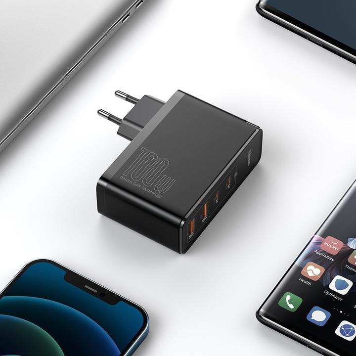 Actual product image Baseus GaN2 Pro Quick Charger (100 W)