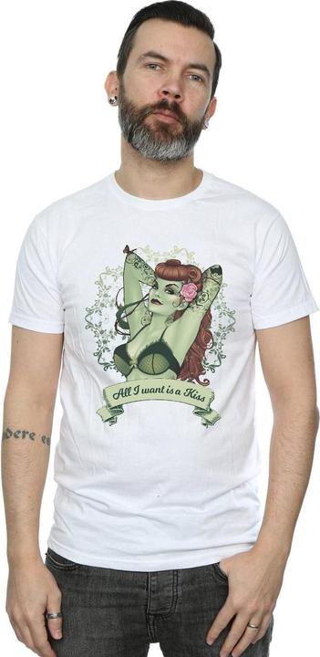 Actual product image Mens Poison Ivy All I want Is A Kiss T-Shirt (M)