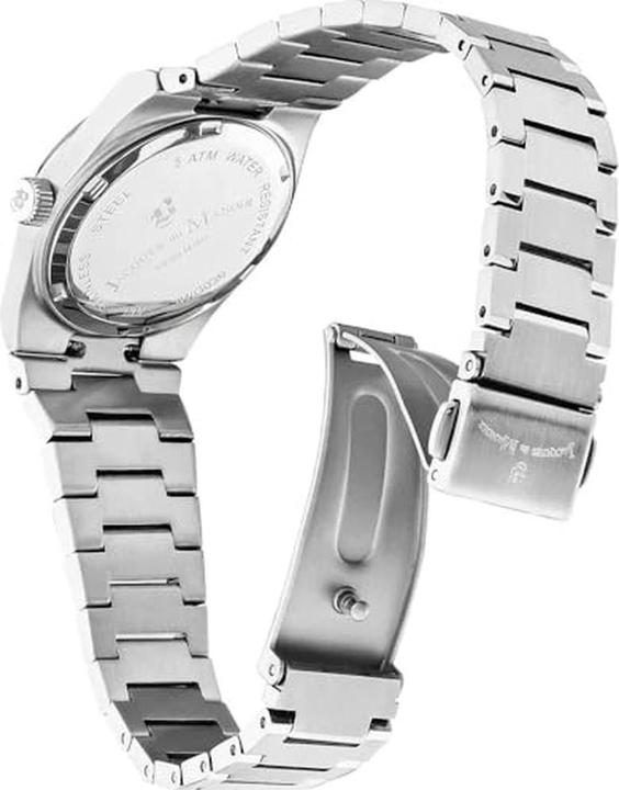 Produktbild Jacques du Manoir Elegantes Analog-Armbanduhr mit Metallarmband und Schweizer Uhrwerk (Analoguhr, Swiss Made, 31 mm)