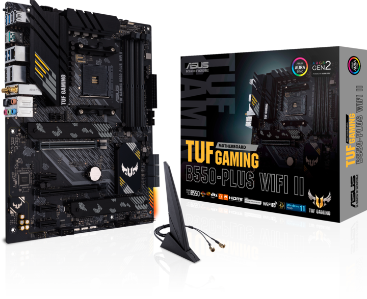 Immagine prodotto ASUS TUF GAMING B550-PLUS WIFI II (AM4, AMD B550, ATX)