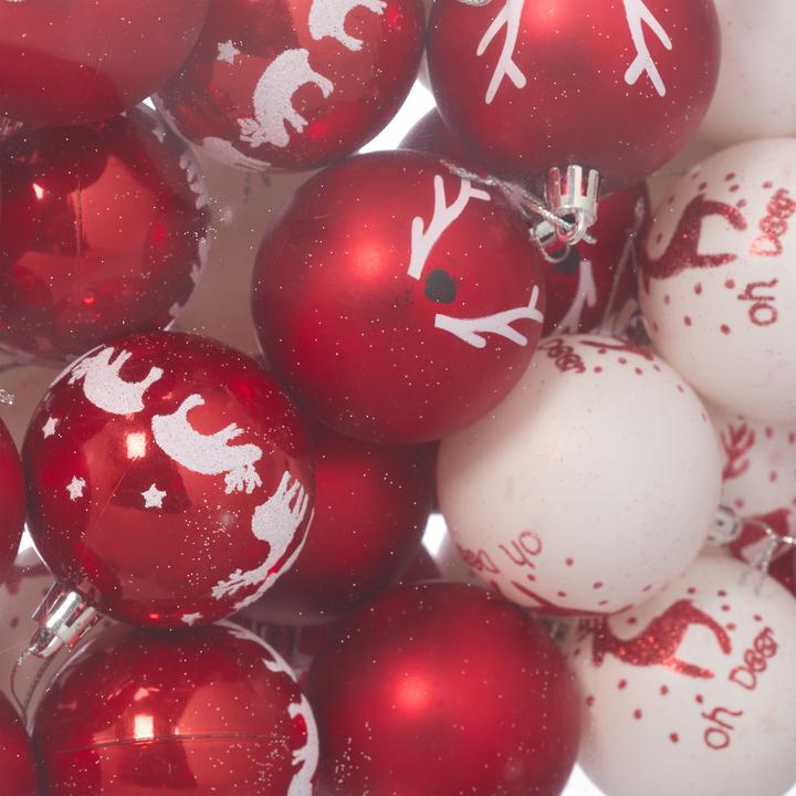 Produktbild Relaxdays 50x Weihnachtskugeln (50 -teilig)