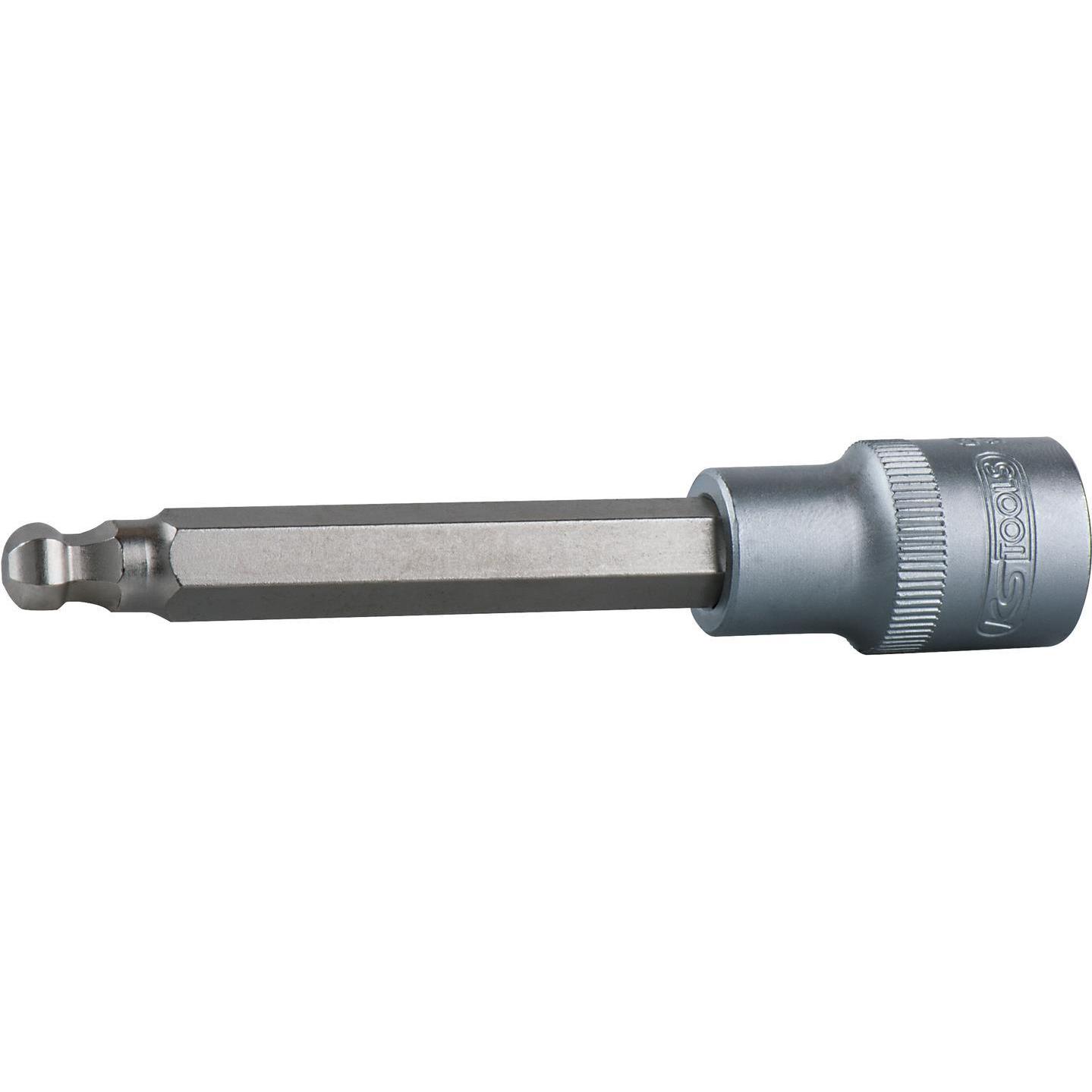 KS Tools, Steckschlüssel + Stecknuss, 1/2" Bit-Stecknuss lang