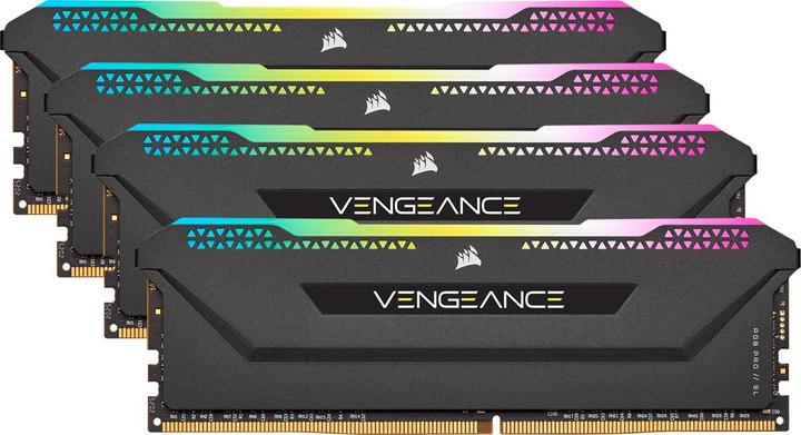 Actual product image Corsair Vengeance RGB Pro SL (4 x 8GB, 3200 MHz, DDR4-RAM, DIMM)