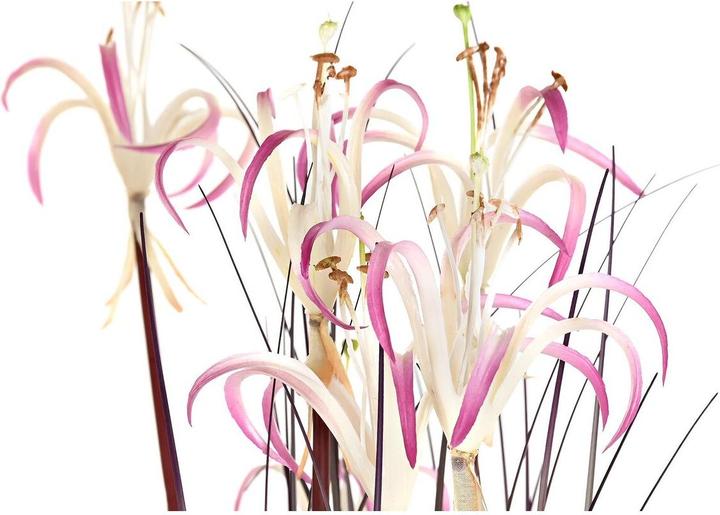 Immagine prodotto DKD Home Decor Decorative Plant 45 x 45 x 140 cm Metal Orange Green Burgundy PVC (2 Units) (140 cm)