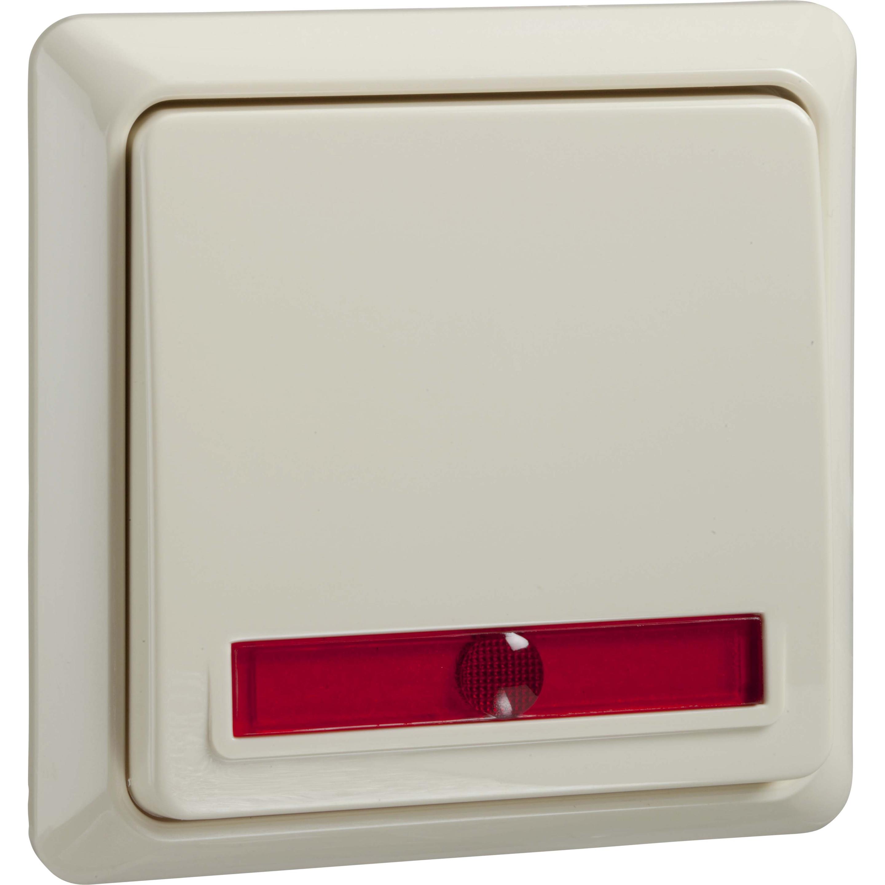 Schneider Electric Wechselschalter, Taster + Schalter, Weiss