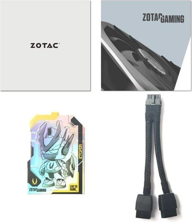 Actual product image Zotac GeForce RTX 4070 SUPER Twin Edge (12 GB)