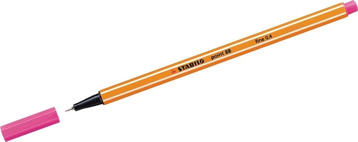Produktbild STABILO Fineliner - point 88 - 10er Pack - pink (Rosa Neon, 10 x)