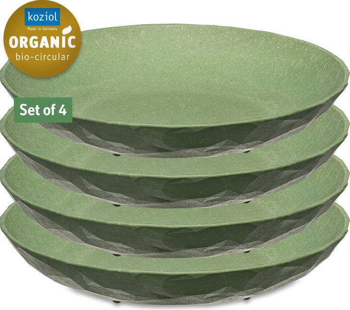 Produktbild Koziol Suppen- & Pastateller Club 4 Stück, Grün (4 x, 22 cm)