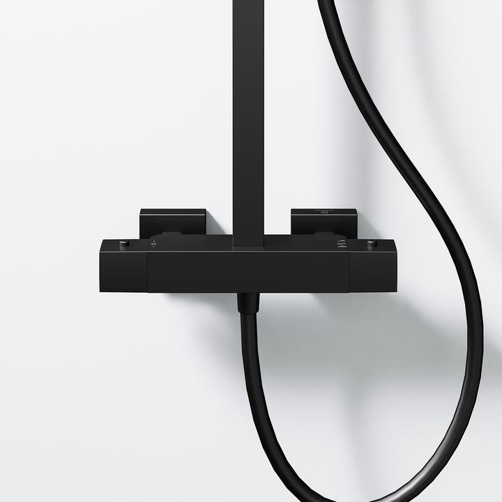 Actual product image Steinberg Seriess 342 shower set, complete set incl. thermostat, rain shower and hand shower