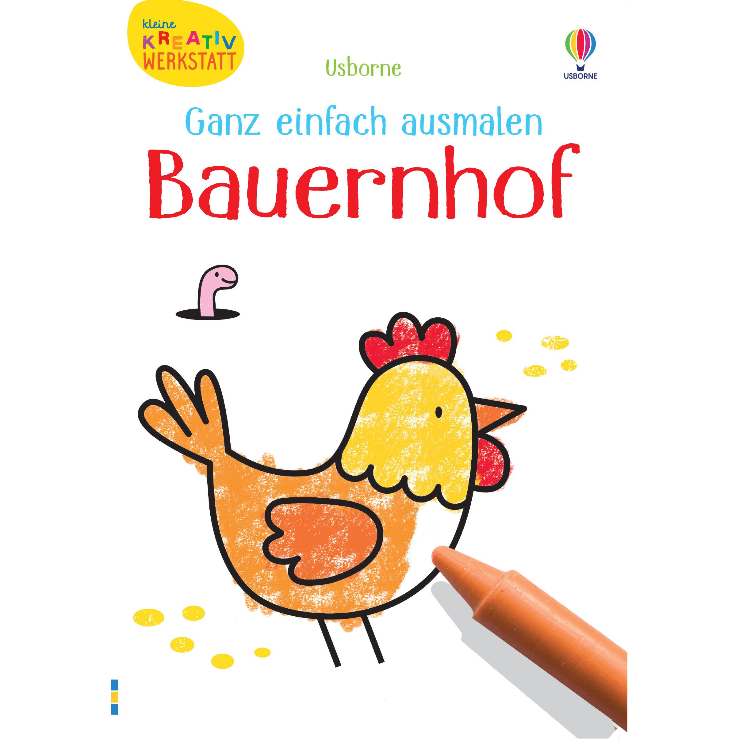 Thumbnail - Usborne Publishing, Babybücher, Pack mich ein! Meine Mitmachbücher: Bauernhof (Deutsch)