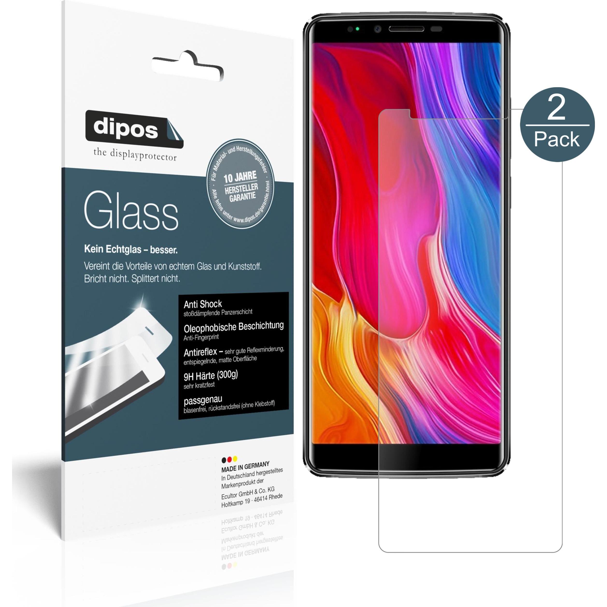 Dipos Displayschutz Anti-Shock (1 Stück, LG K8), Smartphone Schutzfolie, Transparent