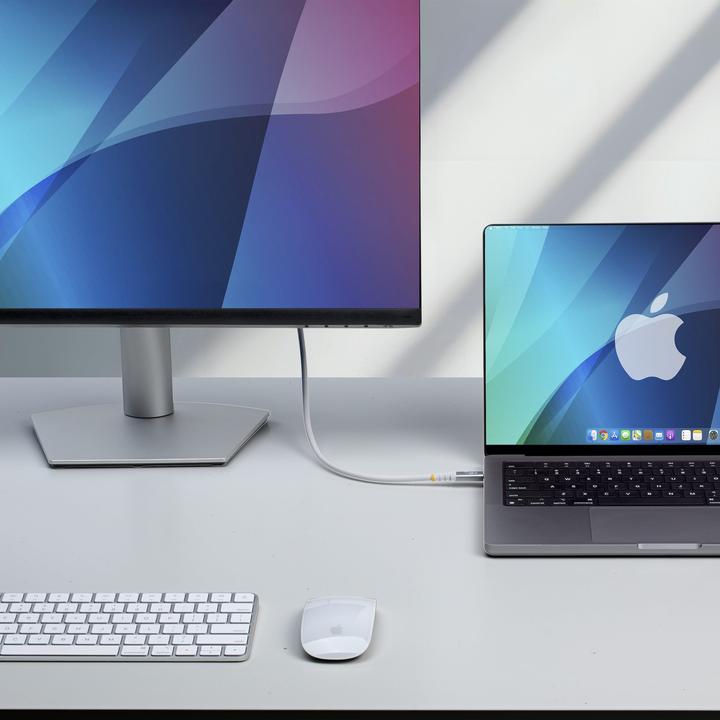 Produktbild StarTech White USB4 Cable - 3m (3 m, 60 W)