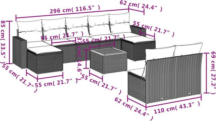 Produktbild vidaXL Nia
