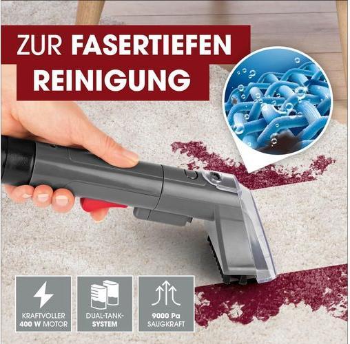 Actual product image CleanMaxx Washing vacuum cleaner