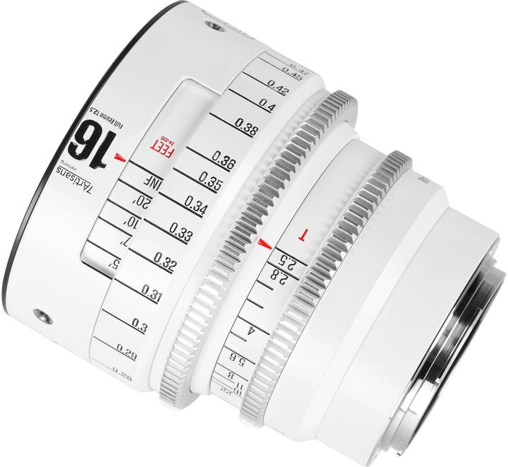 Actual product image 7artisans 16T25W-EF INF 16mm T2.5 INFINTE EF Mount (White) (Canon EF, full size)