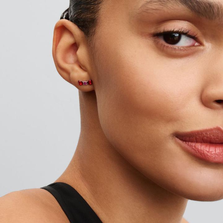 Produktbild Pandora Disney Schneewittchen Schleife Ohrstecker (Silber 925, Emaille)