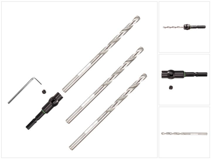 Actual product image Festool Twist Drill HSS D 3.5/39 CE/M Set (3.5 millimetres)