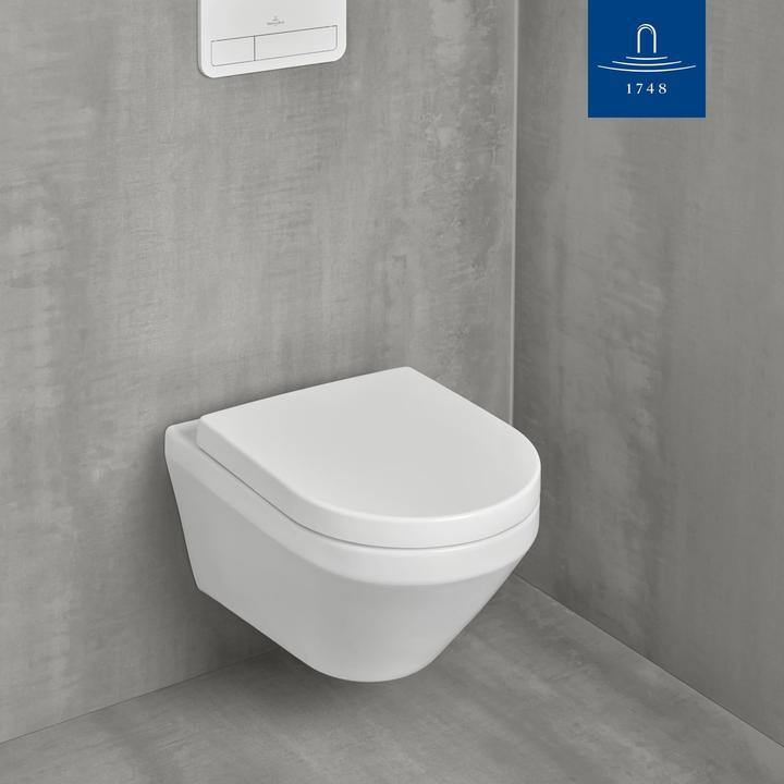 Produktbild Villeroy & Boch Architectura WC-Sitz, mit Absenkautomatik und abnehmbaren Sitz
