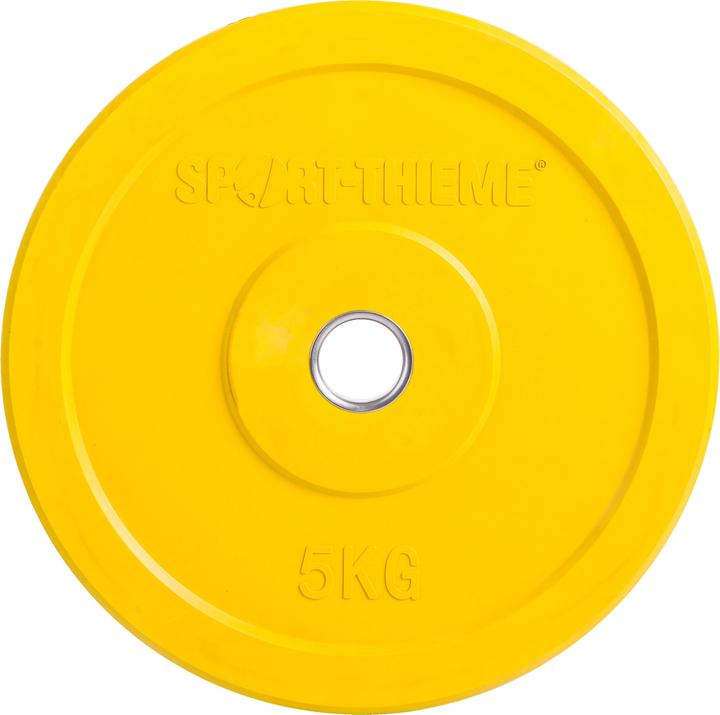 Produktbild Sport-Thieme Hantelscheibe Bumper Plate, bunt (1 x 5 kg)