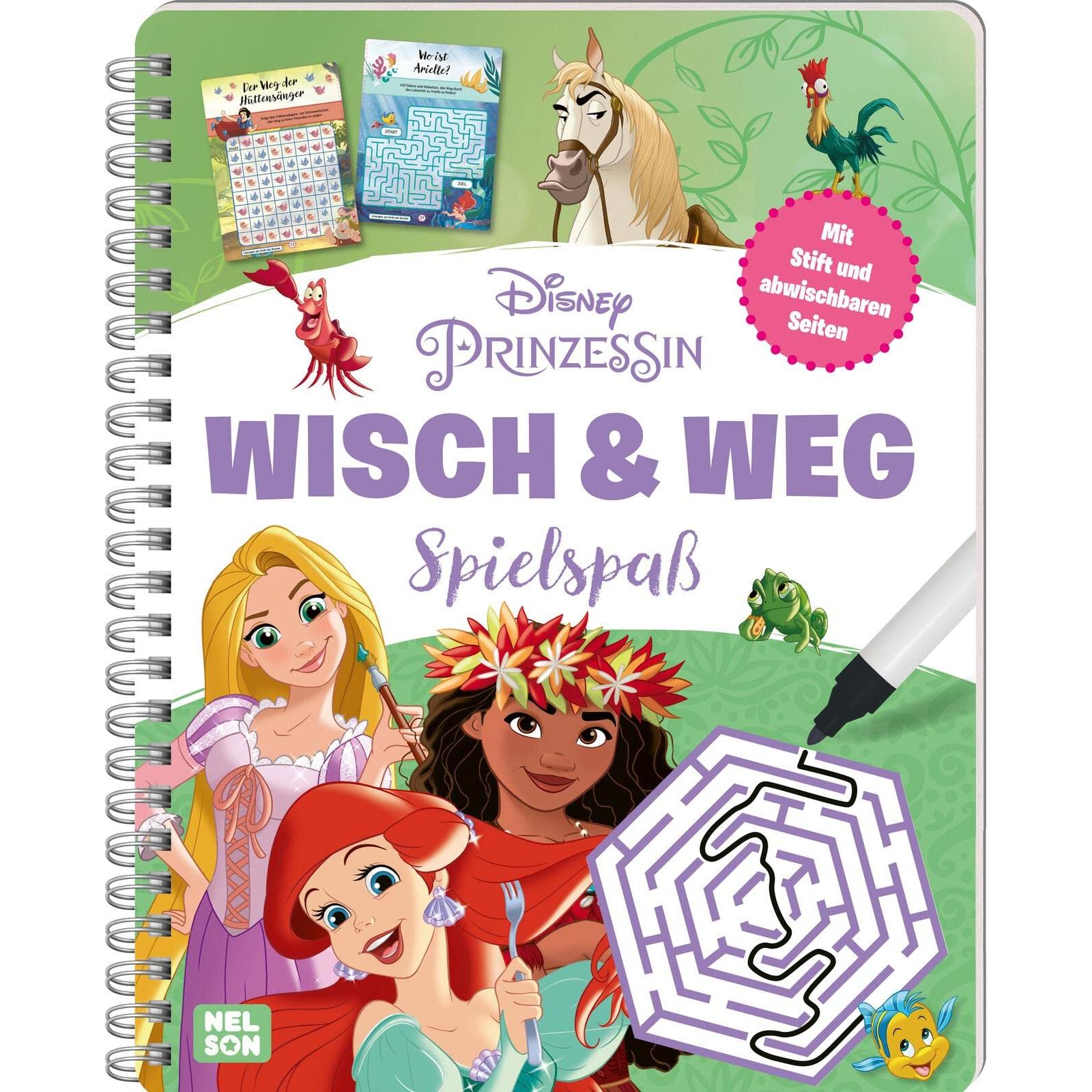 Disney Prinzessin: Wisch & Weg Spielspass, Kinderbücher