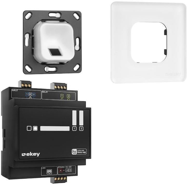 Produktbild Ekey 203703 Fingerprint Zugangssystem Unterputz, Hutschiene IP54 (Fingerabdruck)