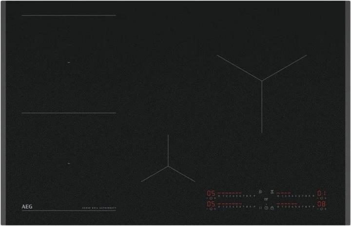 Image du produit Electrolux AEG TII84B10FZ Table de cuisson encastrable à induction80cm autarcique design à facettes