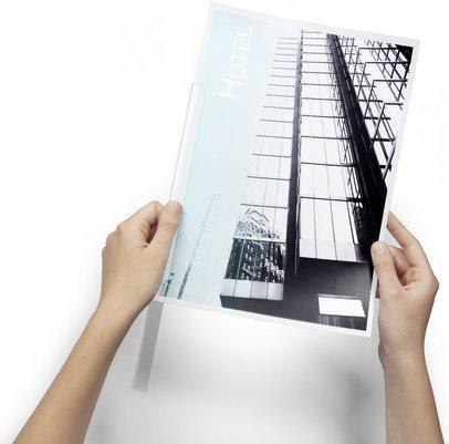 Image du produit Durable Rails de serrage 3mm (A4, 100 x)