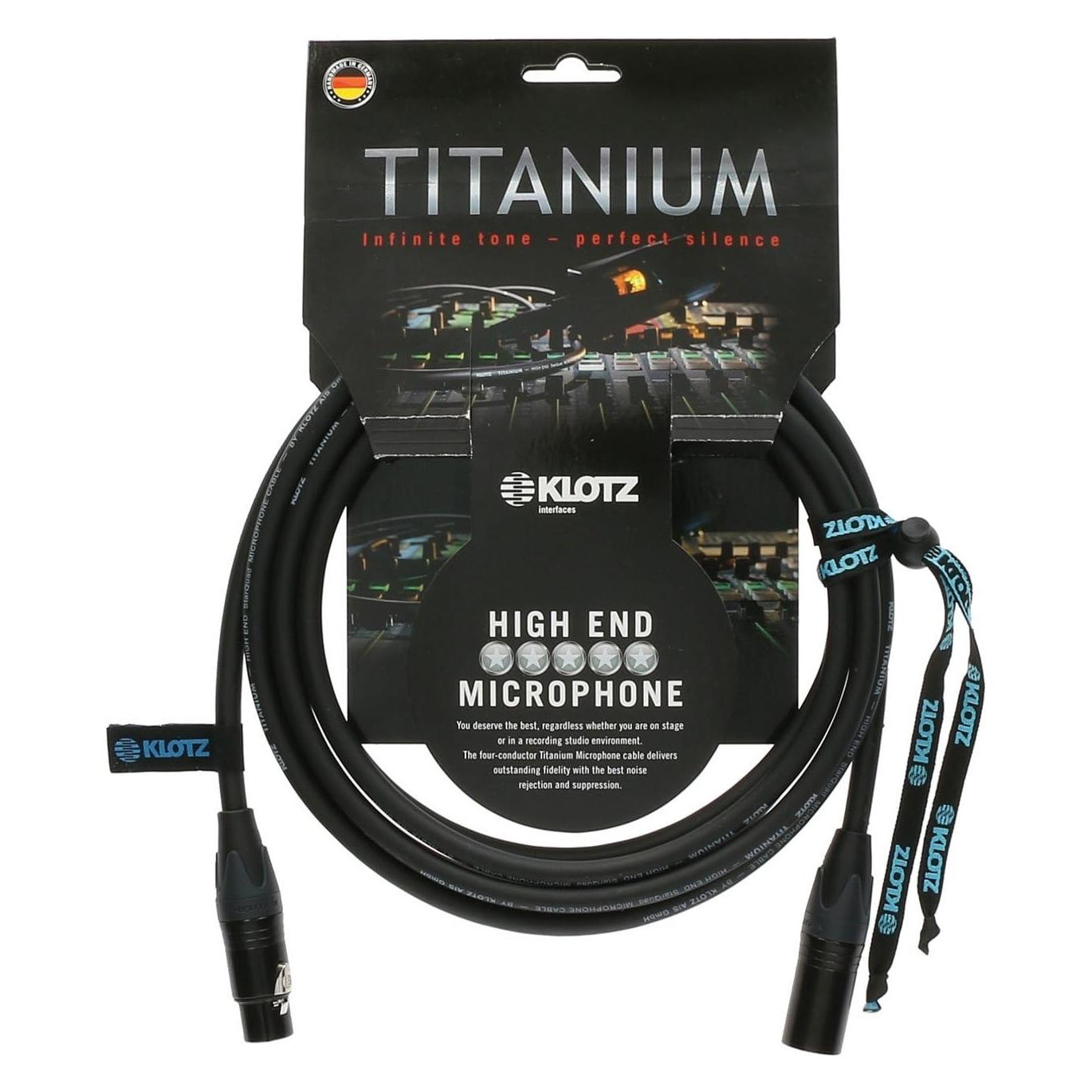 Klotz Titanium Ti-M0500 (16 m, Xlr Kabel), Audiokabel
