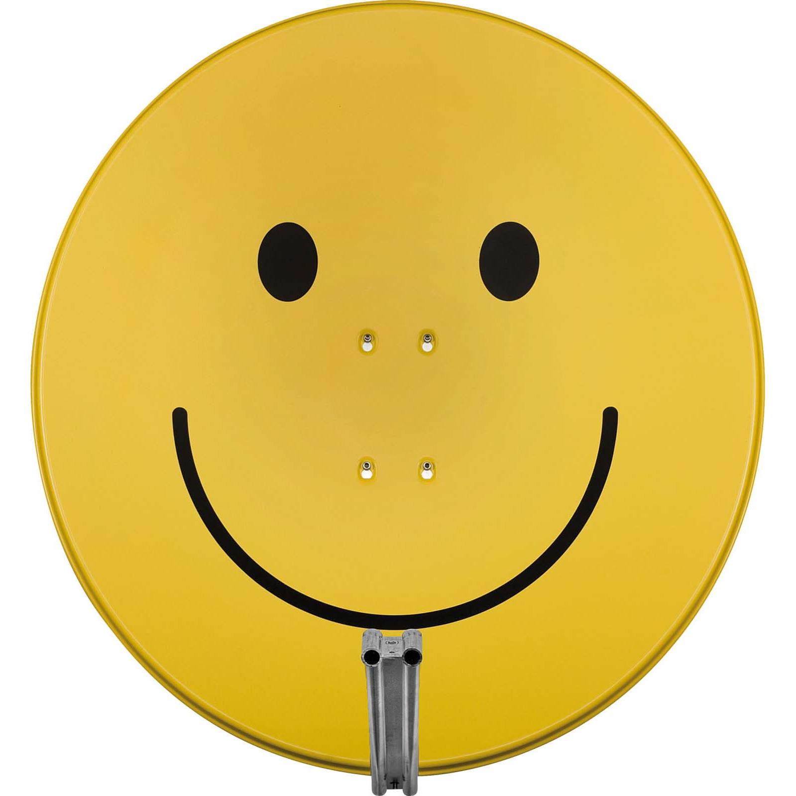 TechniSat SATMAN 850 Plus (Parabolantenne, 38.20 dB, DVB-S / -S2), SAT Spiegel + SAT Antennen, Gelb