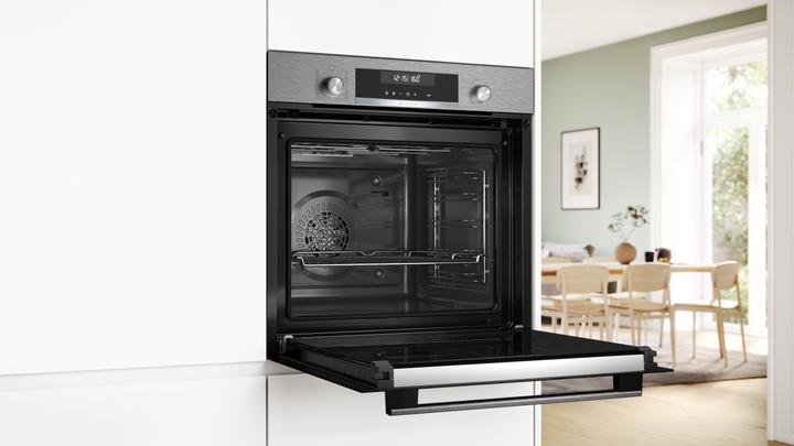 Produktbild Bosch Hausgeräte Einbau-Backofen-Set, HBG578BS3 + PKH845BB1D, Einbau-Backofen, Elektro-Kochfeld, HBD672LS83