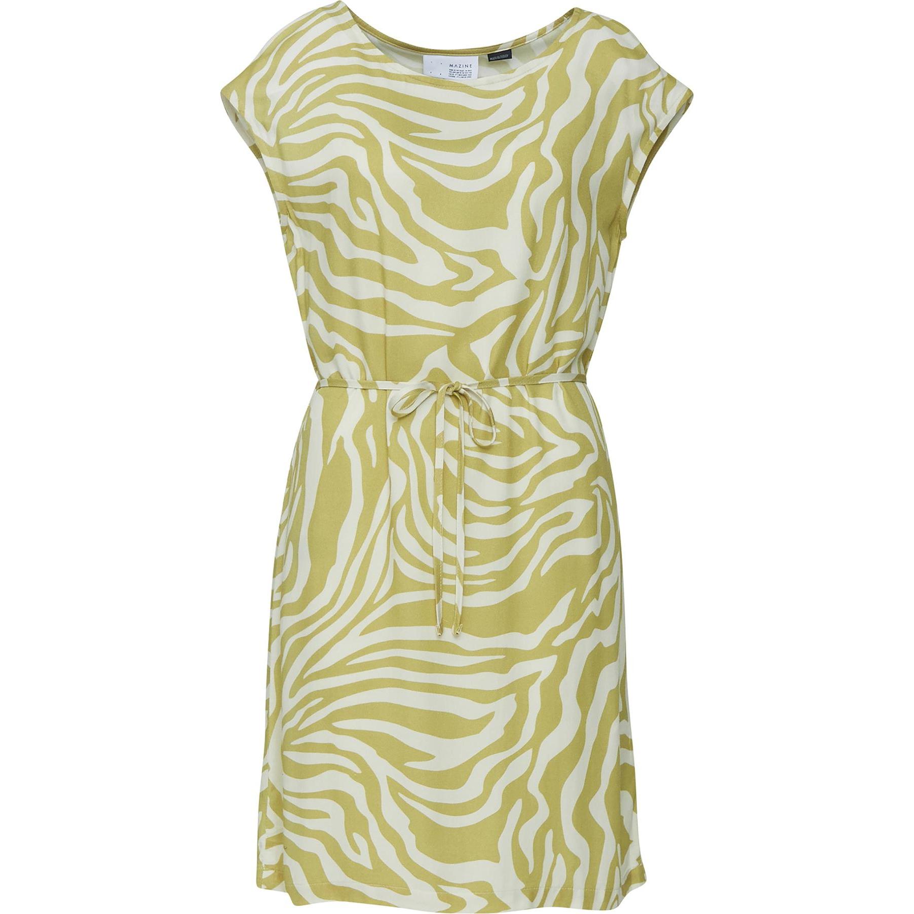Mazine, Damen, Kleider, Women's Ruth Printed Dress, Beige, (XL)
