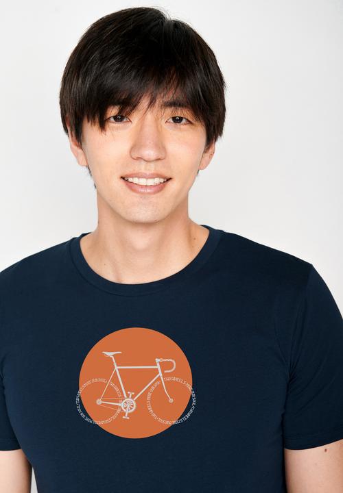 Actual product image Greenbomb T-Shirt Bike Slogan (XXL)