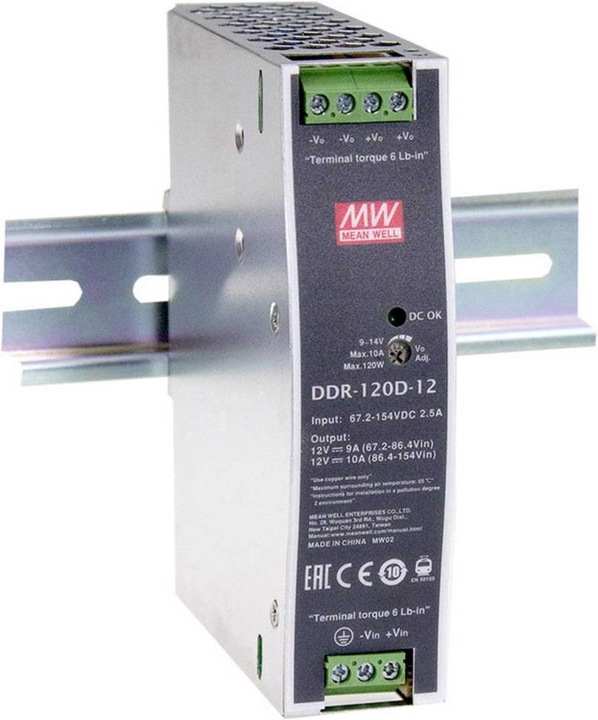 Image du produit MeanWell Hutschienen-DC/DC-Wandler (DIN-Rail)