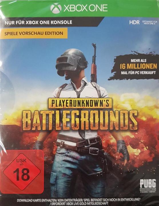 Actual product image Microsoft PLAYERUNKNOWN‘S BATTLEGROUNDS Game Preview Edition (Xbox One) (Xbox One S)