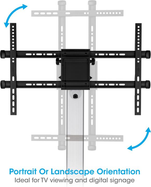 Produktbild Manhattan Multimedia TV-Ständer (50 kg, 37" - 86")