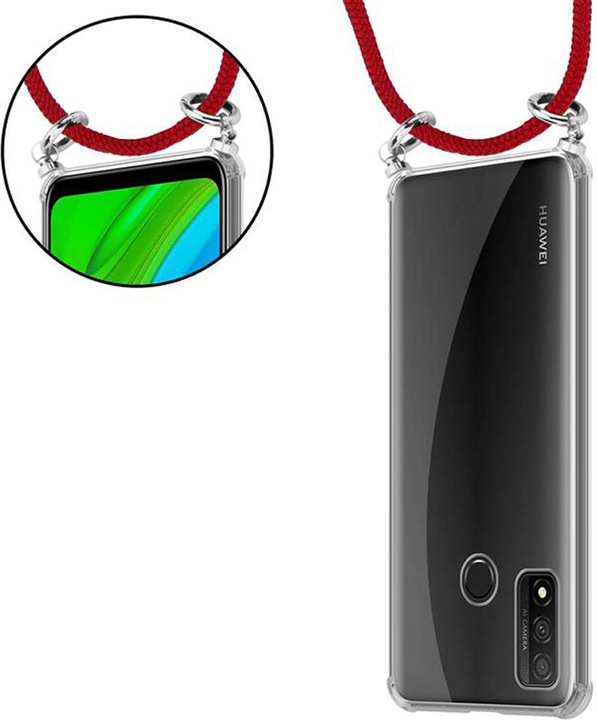 Produktbild Cadorabo TPU Handy Kette SILBER Cover
