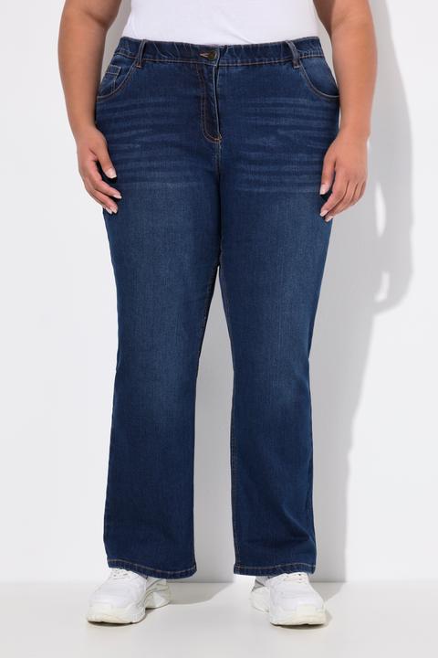 Produktbild Ulla Popken Jeans Marie, Bootcut, Komfortbund, 5-Pocket-Schnitt (56)