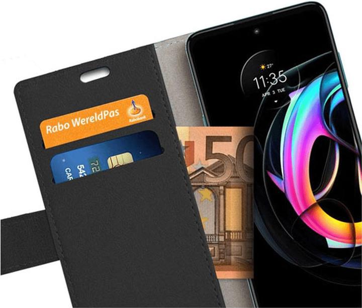 Produktbild Just in Case PU-Leder Book Case Schwarz Motorola Edge 20 Lite (Motorola Edge 20 Lite)