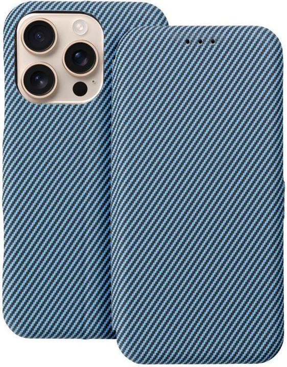 Produktbild OEM Back panel cover FOLIO Side Magnet book case for IPHONE 16 PRO blue (Apple iPhone 16 Pro)