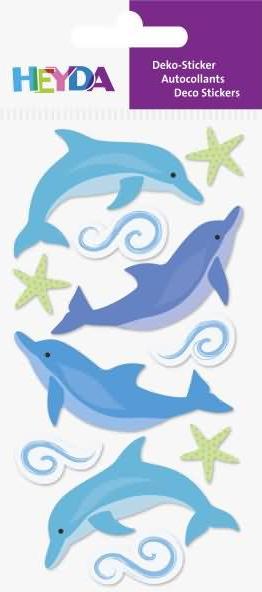 Produktbild Heyda Motivsticker Delfine (11 Sticker)