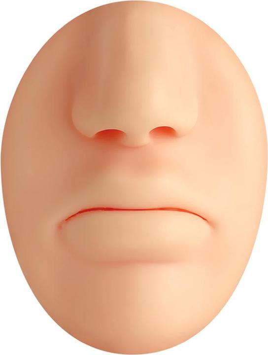 Produktbild Star Piercing Silikon Nase und Mund hell