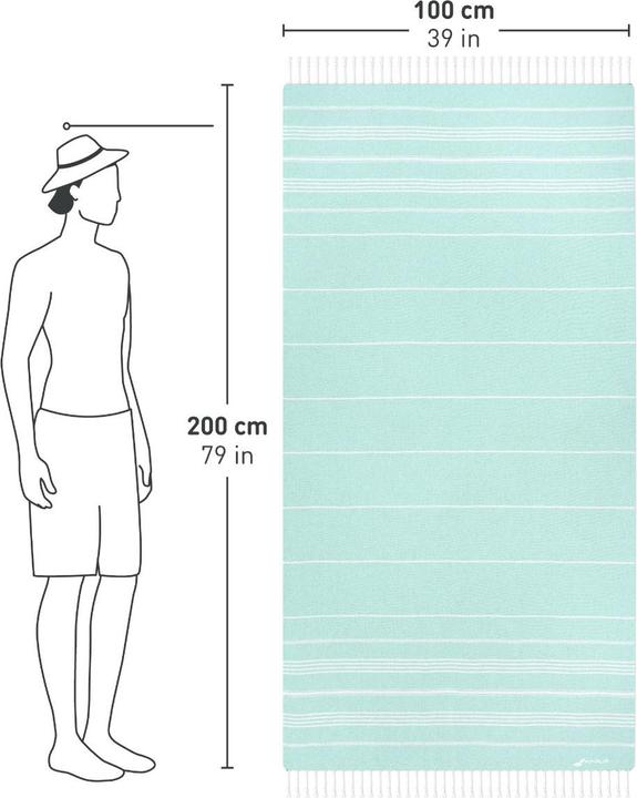 Image du produit Fit-Flip Drap de hammam (100 x 200 cm)