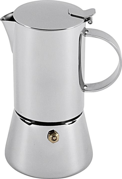 Actual product image Cilio 342048 Manual coffee maker mocha pot (4 Cups)