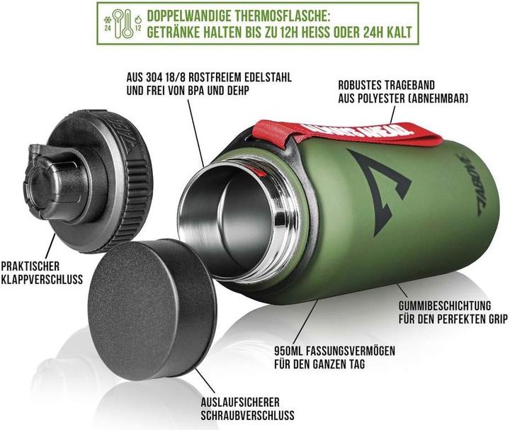 Produktbild Above Edelstahl Thermosflasche (0.95 l)