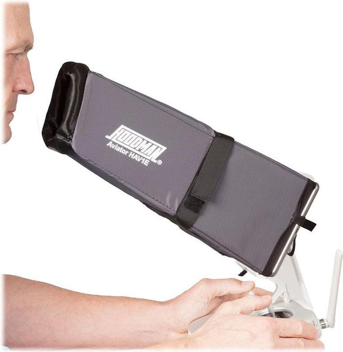 Immagine prodotto Hoodman Kit Drone Aviator HFD per iPad Mini + HAV1&HAV1E (Protezione dall'abbagliamento del drone)