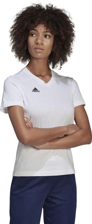 Actual product image adidas Koszulka damska Entrada 22 Tee biała HC0442 (2XS) (XXS)