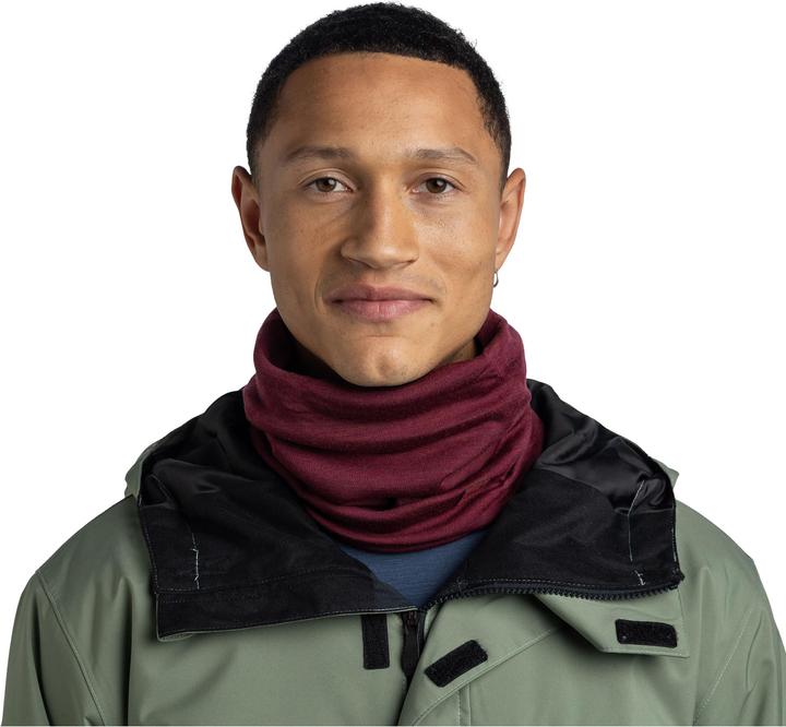 Actual product image Buff Heavyw.Wool Therm. Solid Neckwarmer