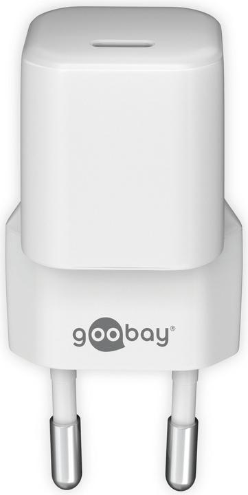 Actual product image Goobay USB-C Nano fast charger (20 W)