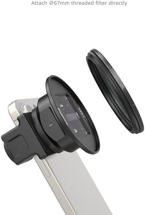 Immagine prodotto SmallRig Obiettivo anamorfico per dispositivo mobile (attacco T) (Accessori video vari)