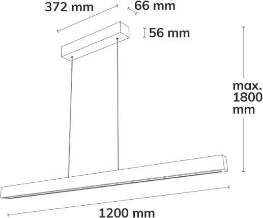 Nährwerte und Zutaten Isoled LED Pendelleuchte PFETTE Eiche 120 (4380 lm)